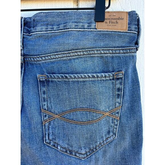 Abercrombie & Fitch Boyfriend Straight Jean, Distressed, Sz 0R W25 L25‎ - Picture 3 of 6
